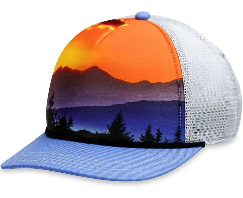 Matty Trucker Hat - Womens - Blue 1