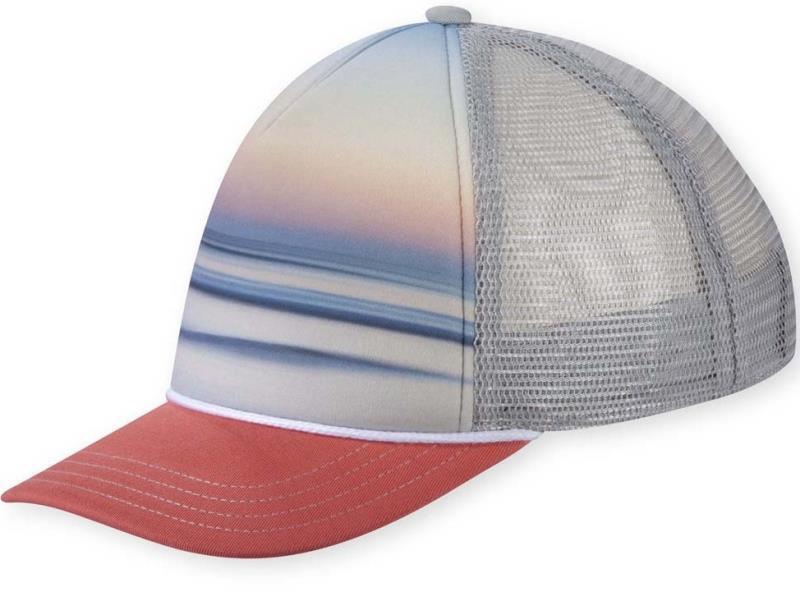 Matty Trucker Hat - Womens - Coral 1