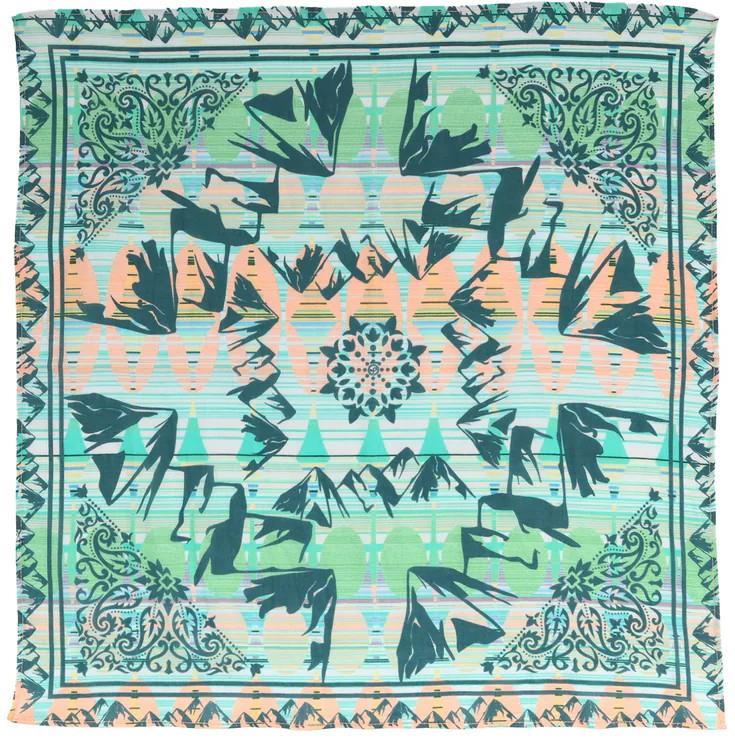 Mckinley Bandana - Womens - green 1
