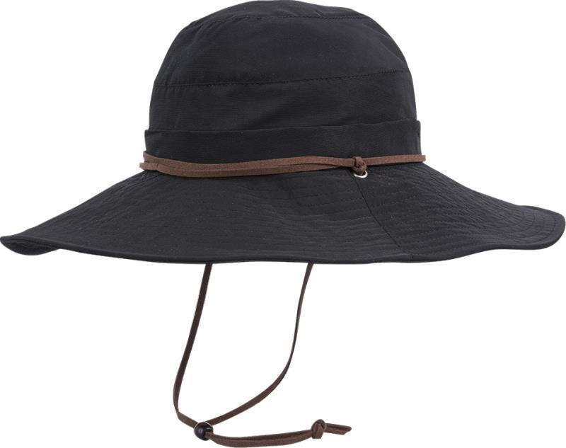 Mina Sun Hat - Womens - Black 1