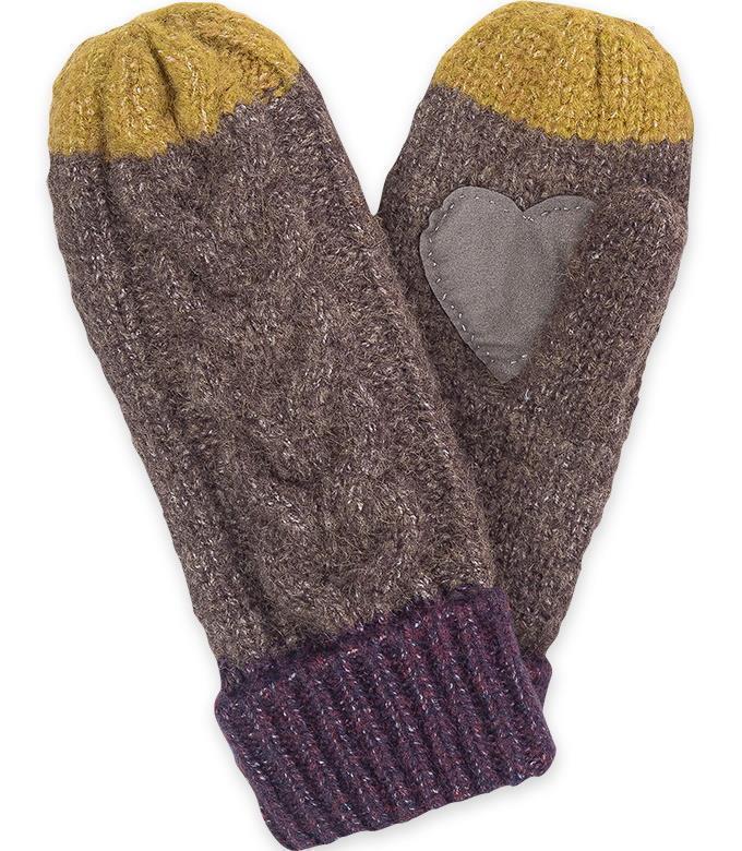 Minzy Mittens - Womens - silt 1