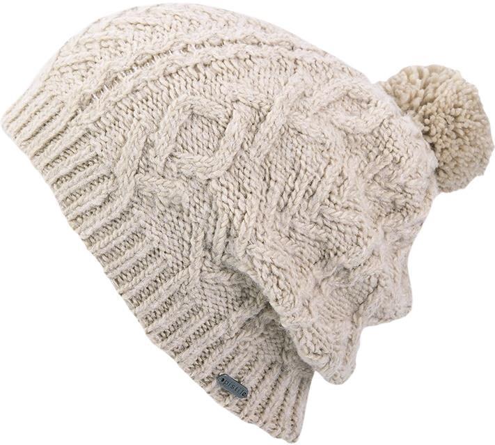Mio Slouch Beanie - Womens - oatmeal 1