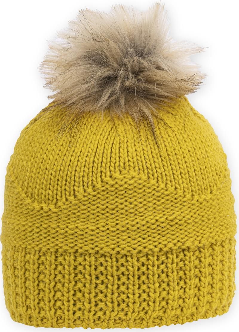 Nicola Beanie - Womens - citron 1