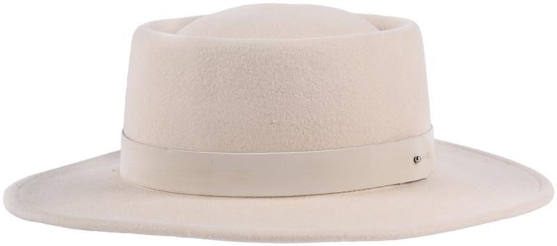 Nova Wide Brim Hat - Womens - beige 1