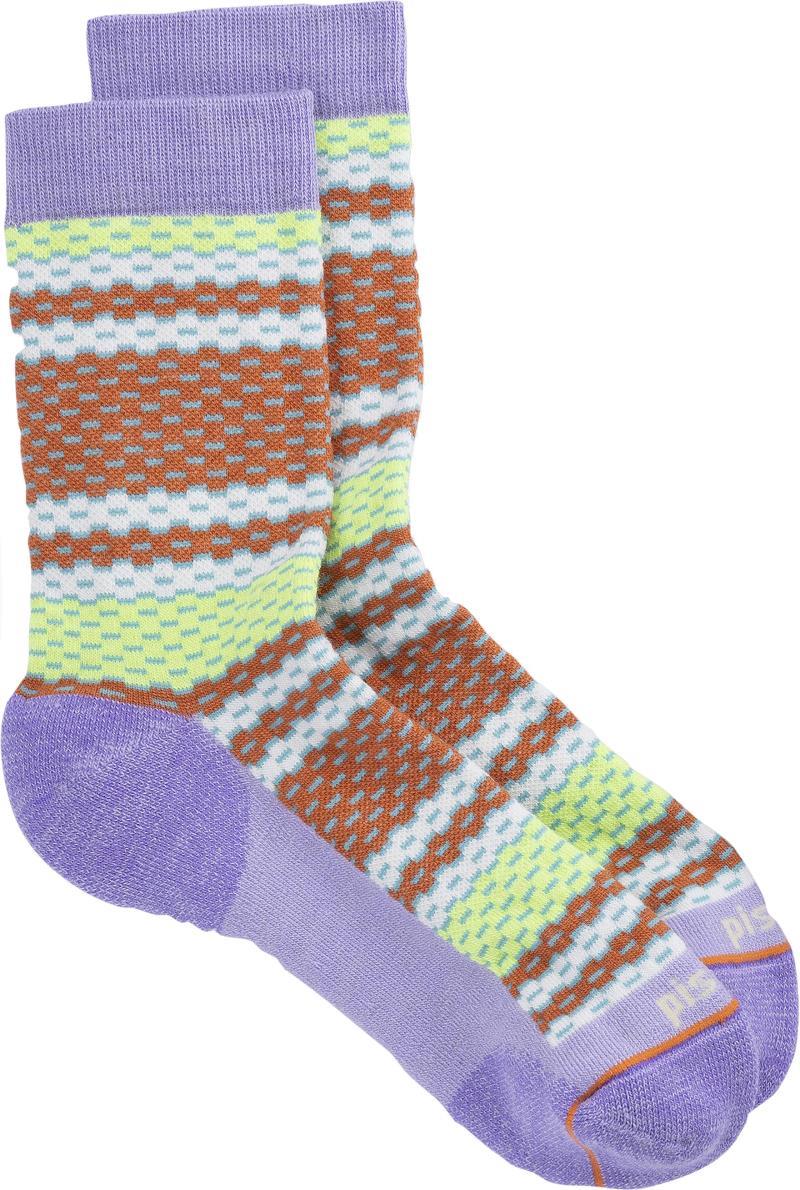 Phoebe Crew Socks - Womens - purple 1