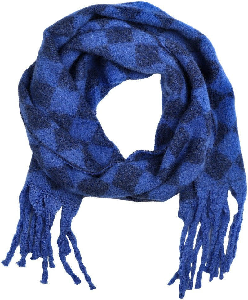 Polly Scarf - Womens - blue 1