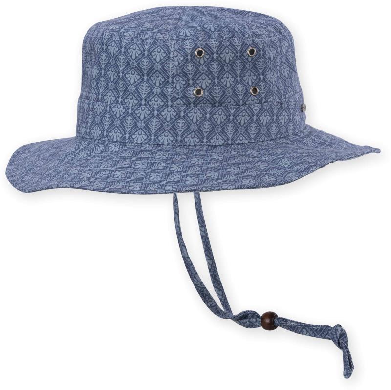 Rachelle Sun Hat - Womens - Denim 1