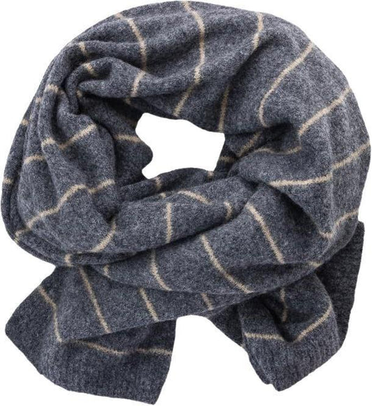 Ray Scarf - Mens - Charcoal 1