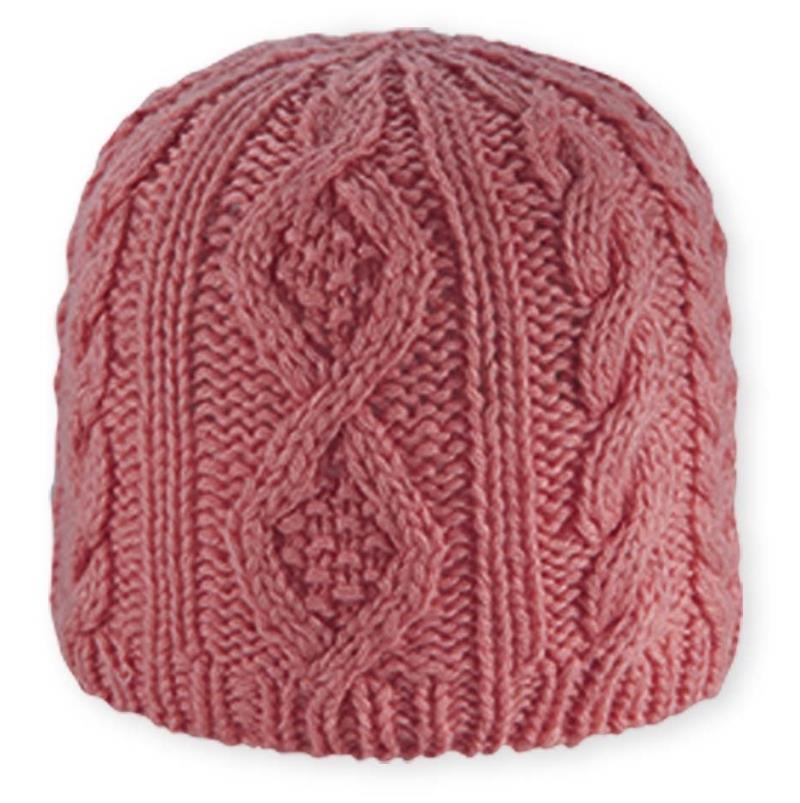 Riley Beanie - Womens - Coral 1