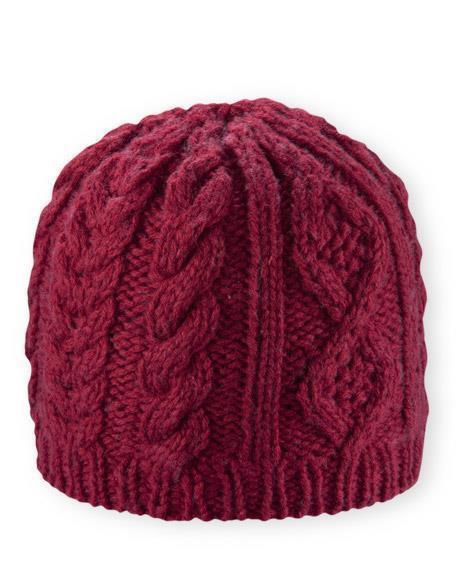 Riley Beanie - Womens - Garnet 1