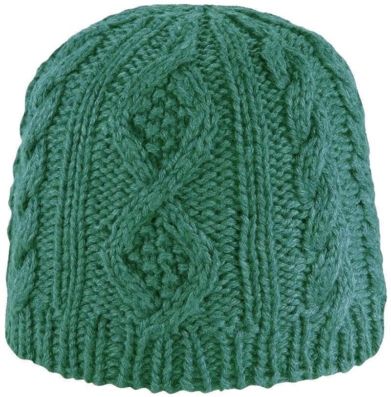 Riley Beanie - Womens - Green 1