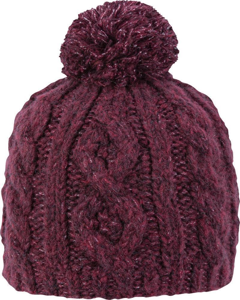 Riley Beanie - Womens - Plum 1