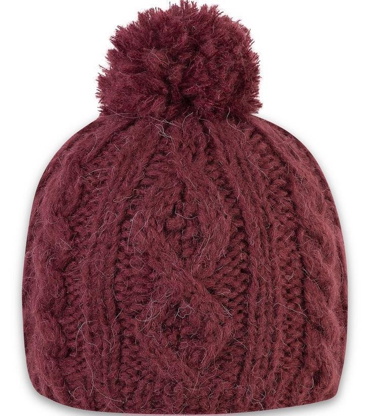 Riley Beanie - Womens - Raisin 1