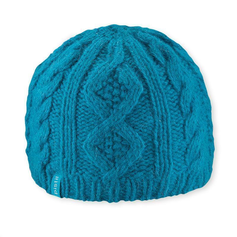 Riley Beanie - Womens - Turquoise 1