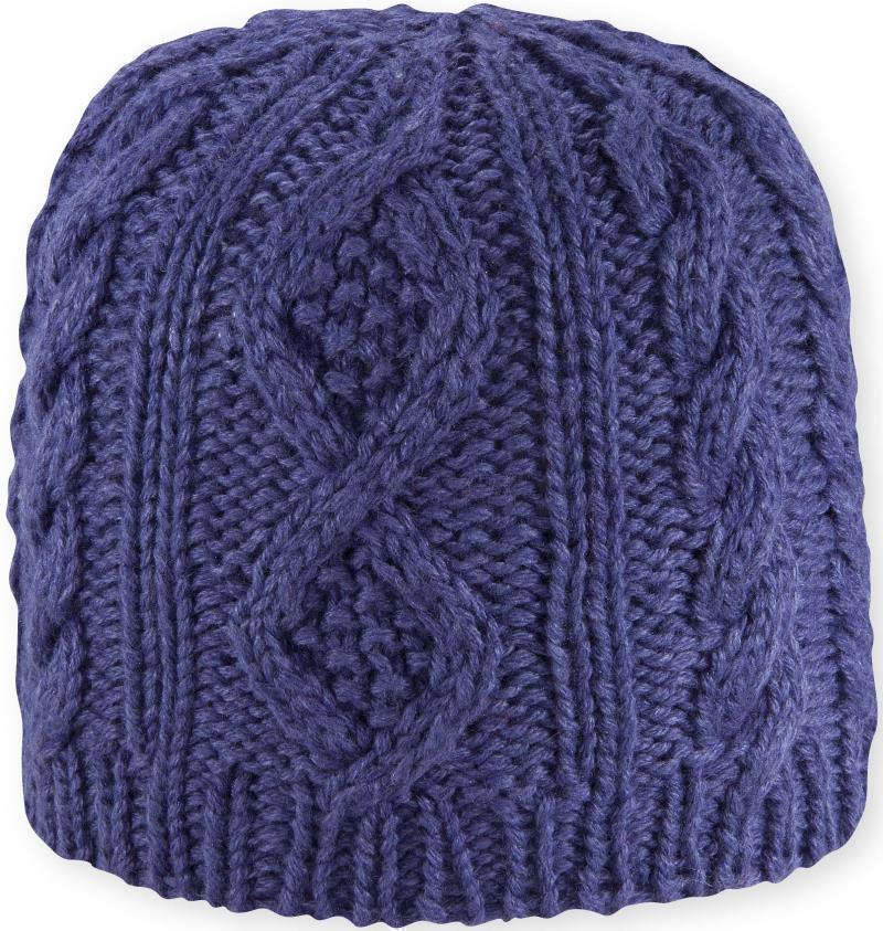 Riley Beanie - Womens - indigo 1