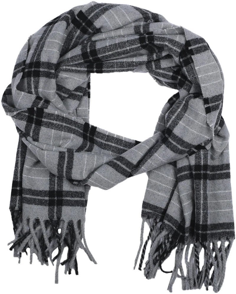 Rowan Scarf - Mens - grey 1