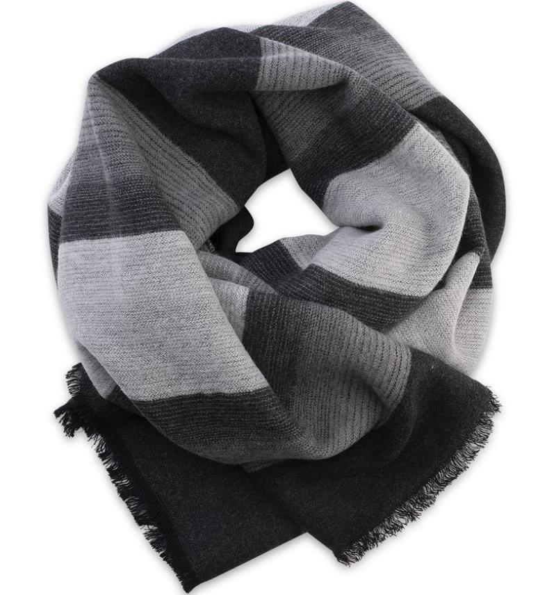 Shae Scarf - Womens - charcoal 1