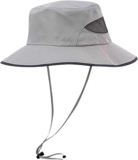 Shoreline Sun Hat - Mens - light grey 1
