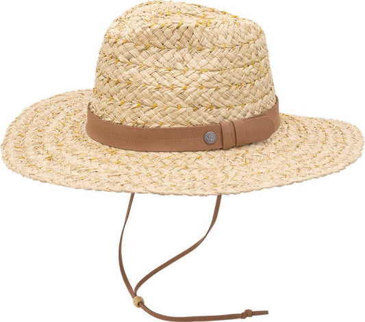 Skiff Straw Cowgirl Sun Hat - Womens - Natural 1