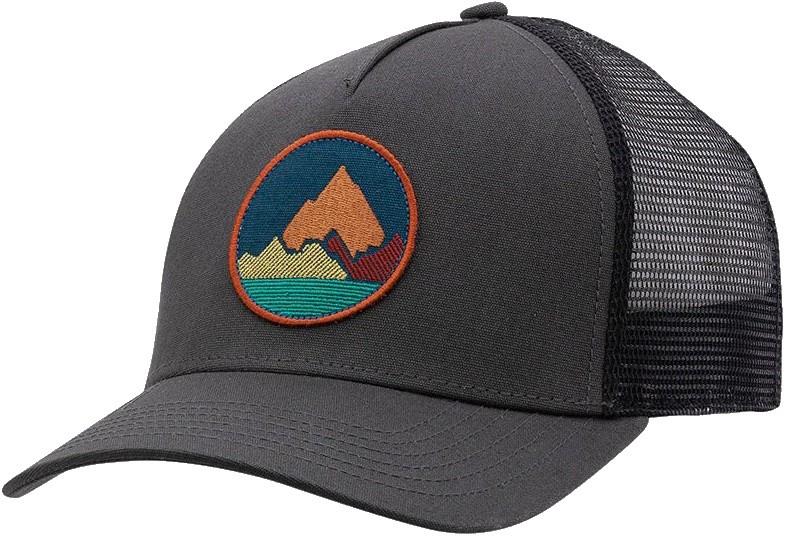 Spike Trucker Hat - Mens - graphite 1