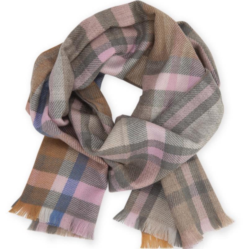 Spree Scarf - Womens - Grey 1
