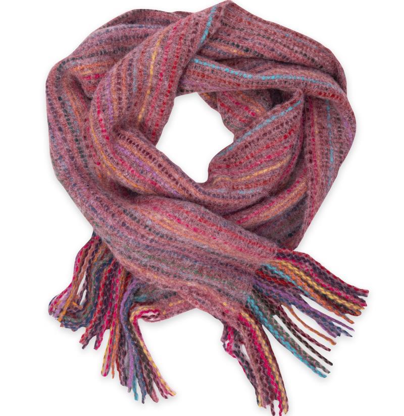 Sucre Scarf - Womens - rhubarb 1