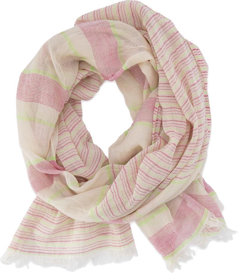 Taffy Scarf - Womens - pink 1
