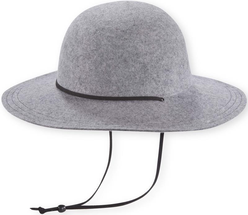 Tegan Wide Brim - Womens - Gray 1