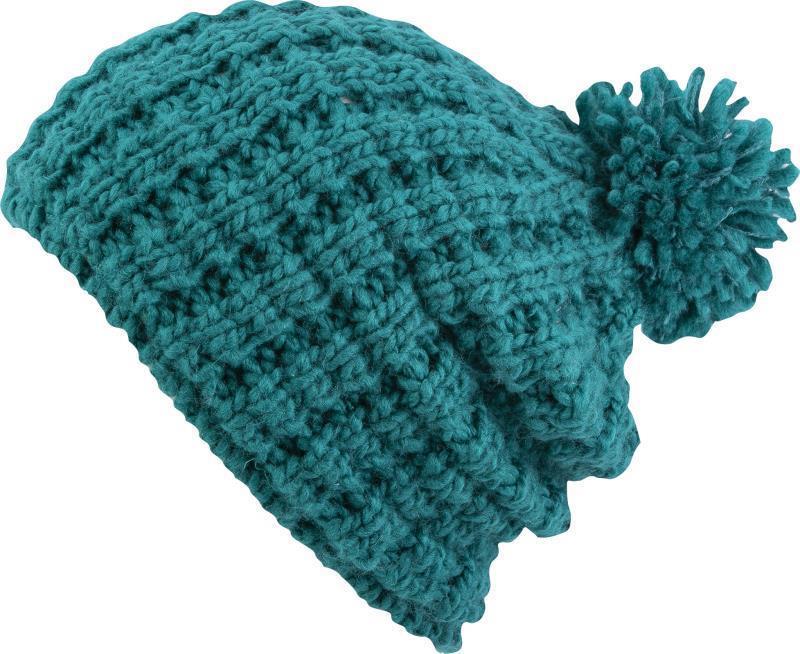 Tito Slouch Beanie - Womens - teal 1