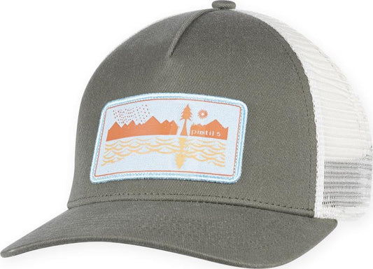 Valley Girl Trucker Hat - Womens - army 1