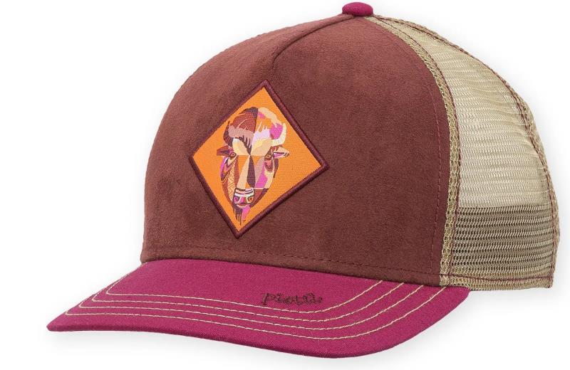 Wilder Trucker Hat - Womens - Maroon 1