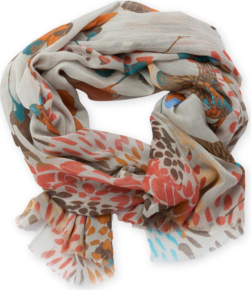 Winema Scarf - Womens - Brown 1