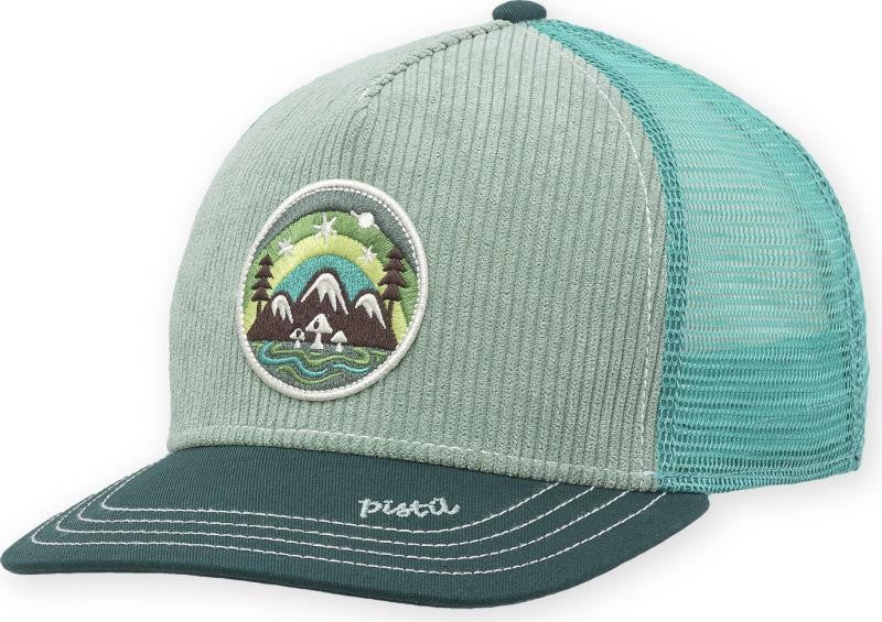 Wonderland Trucker Hat - Womens - forest 1