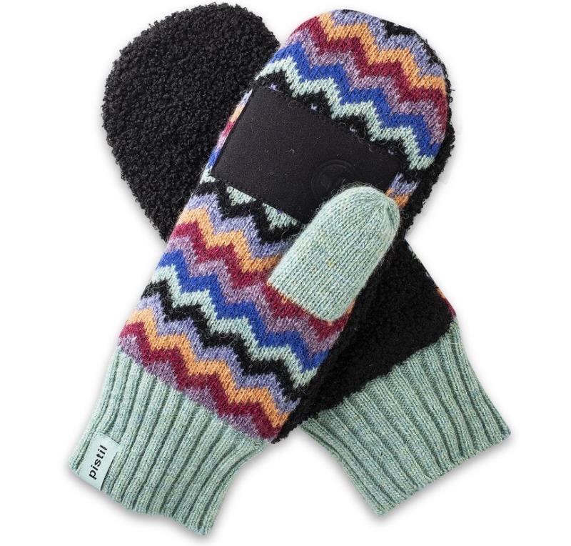 Zandra Mittens - Womens - Black 1