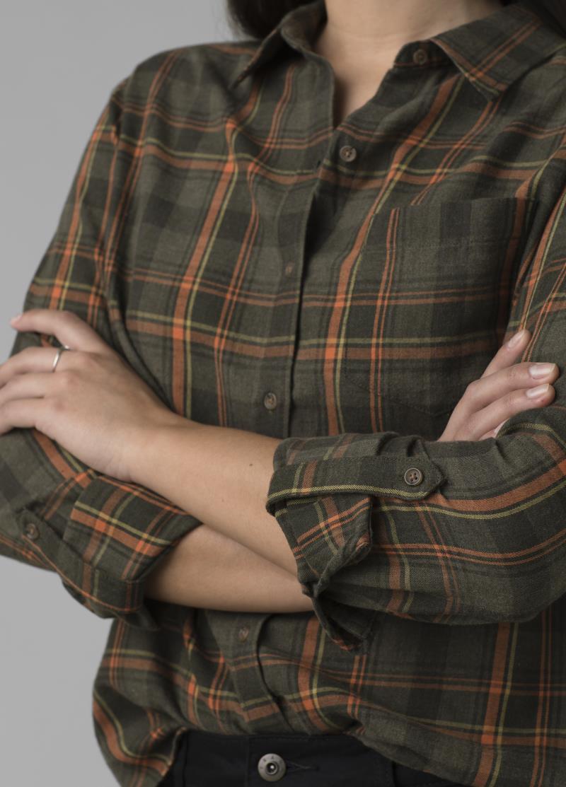 Alfie Flannel - Womens - Evergreen 5
