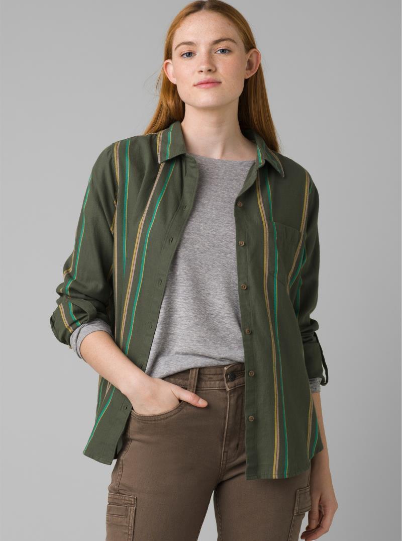 Alfie Flannel - Womens - Kale 2