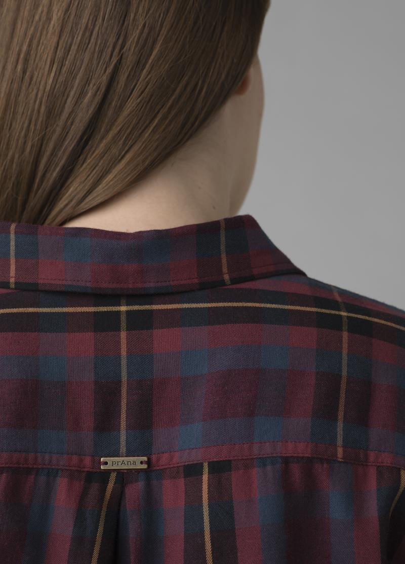 Alfie Flannel - Womens - Maroon 5