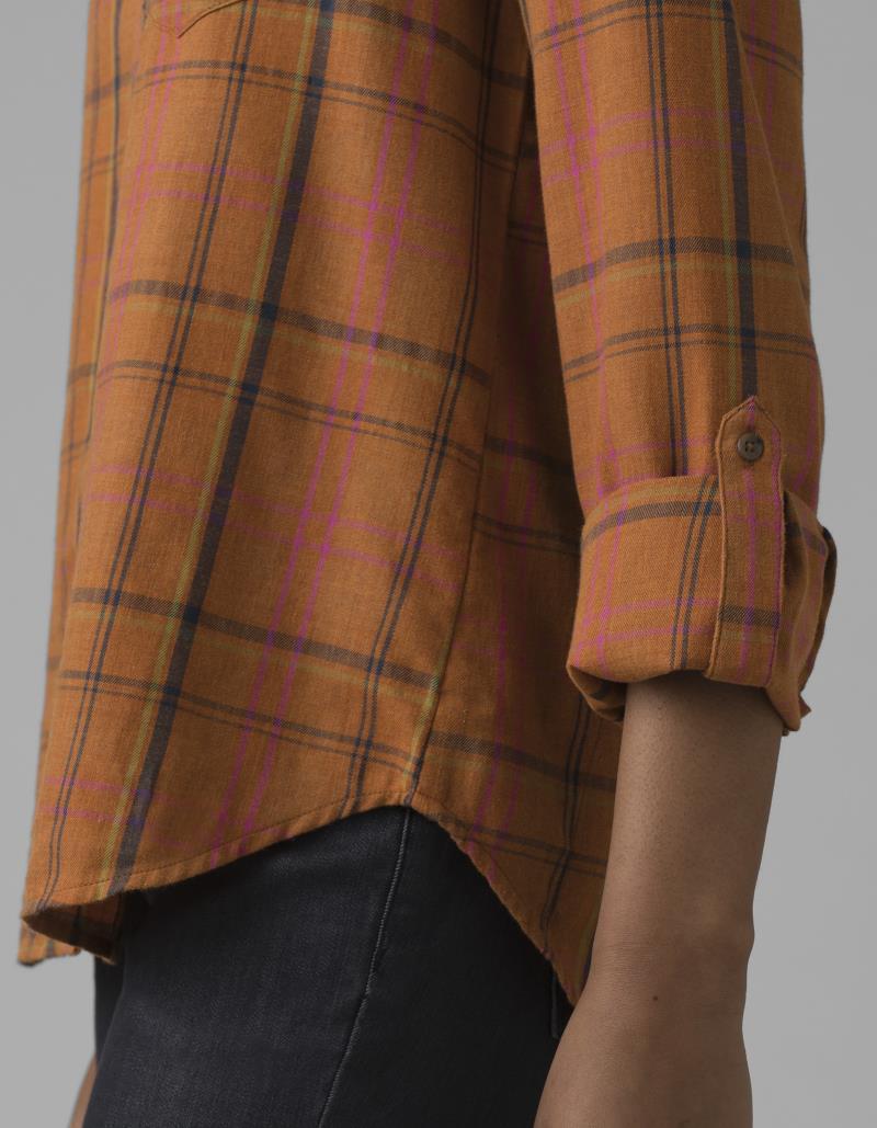 Alfie Flannel - Womens - Red Clay 6