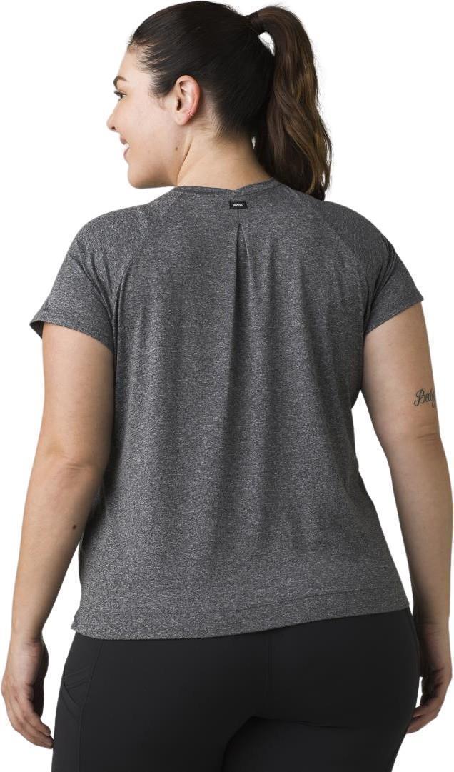 Alpenglow SS Plus - Womens - charcoal heather 1