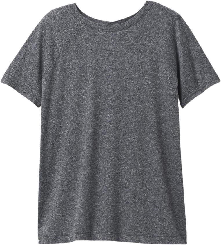 Alpenglow SS - Womens - Charcoal Heather 1