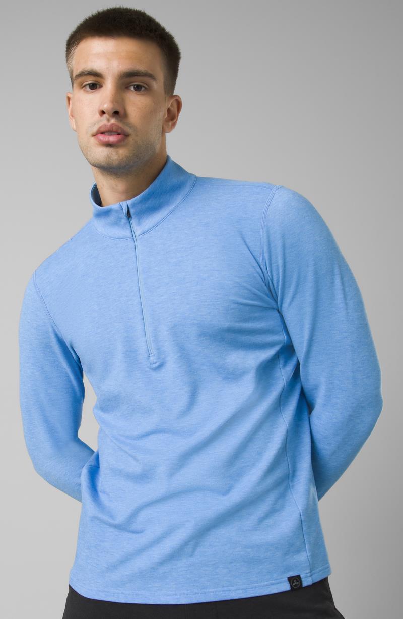 Altitude Tracker 1/4 Zip II - Mens - Clear Sky 2