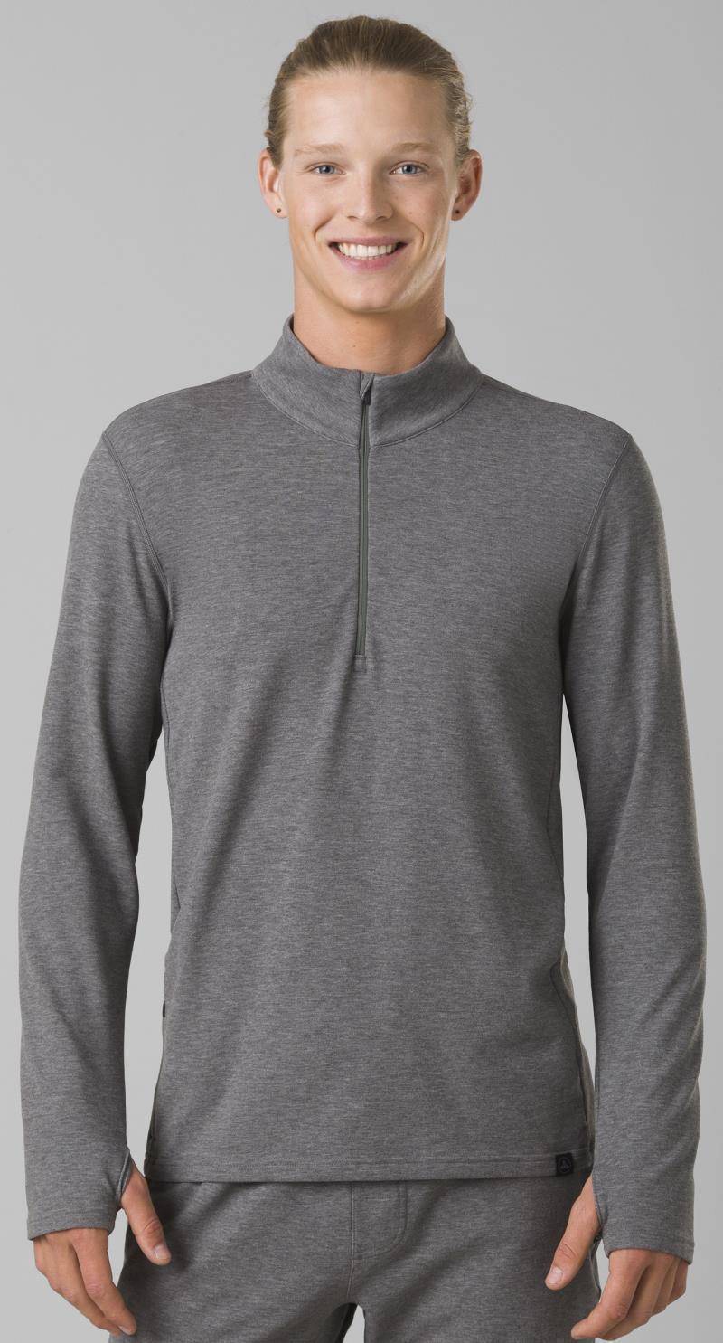 Altitude Tracker 1/4 Zip II - Mens - Heather Grey 2