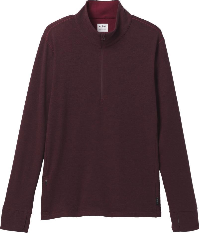 Altitude Tracker 1/4 Zip - Mens - Maroon 1