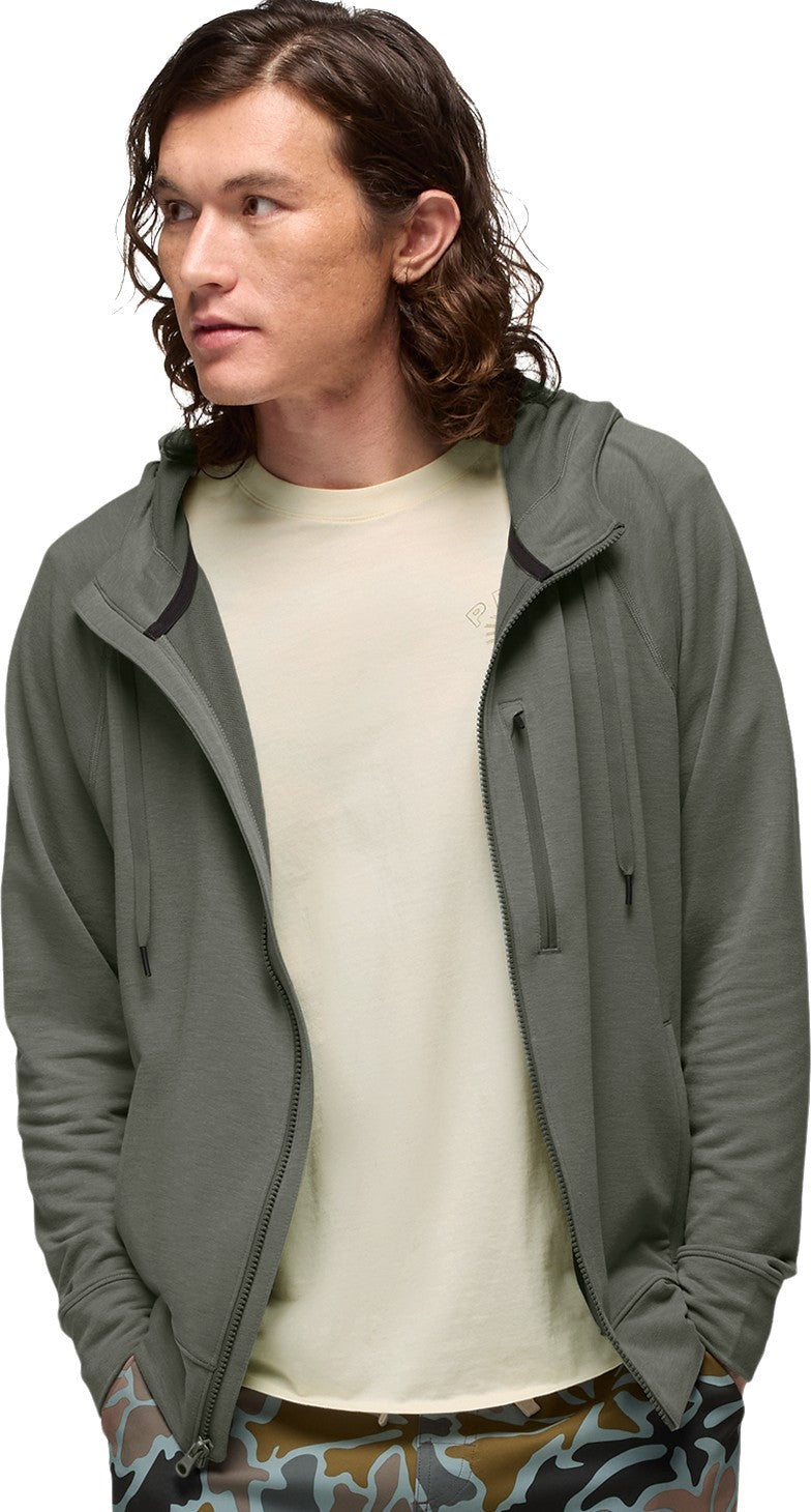 Altitude Tracker Full Zip Hoodie II - Mens - thyme 1