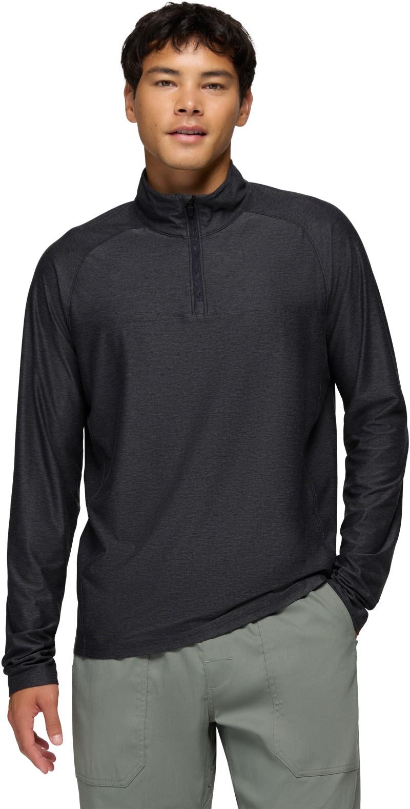 Altitude Tracker LT 1/4 Zip - Mens - black heather 1