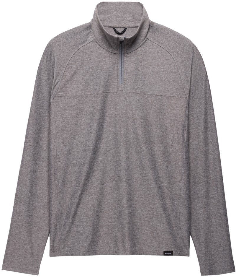 Altitude Tracker LT 1/4 Zip - Mens - medium heather grey 1