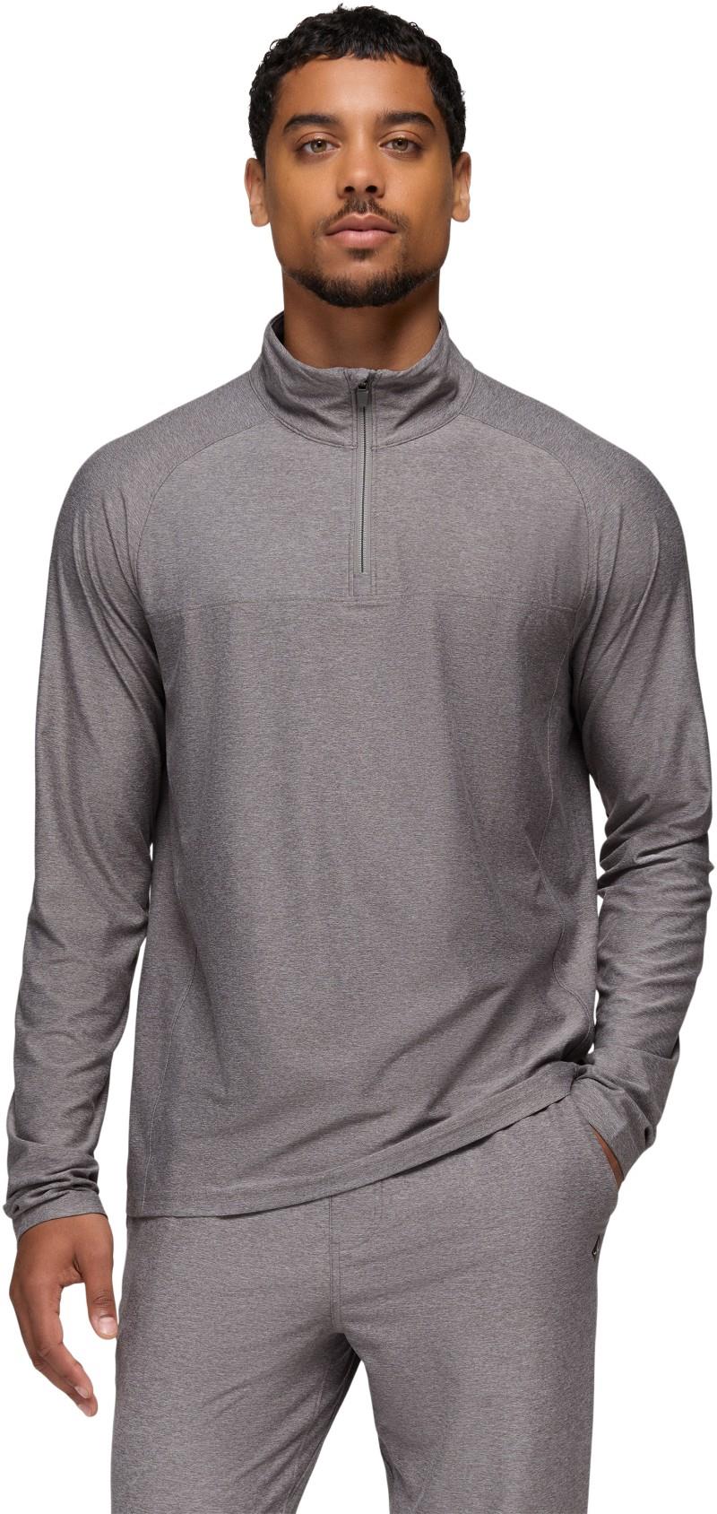 Altitude Tracker LT 1/4 Zip - Mens - medium heather grey 1