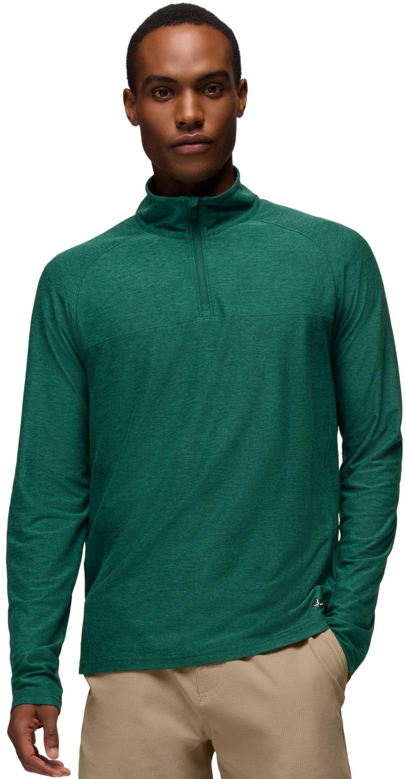 Altitude Tracker LT 1/4 Zip - Mens - root green heather 1