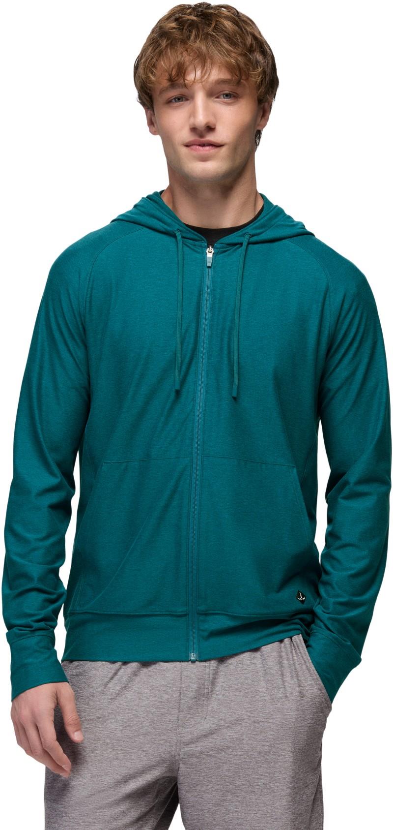Altitude Tracker LT Full Zip Hoodie - Mens - blue coral heather 1