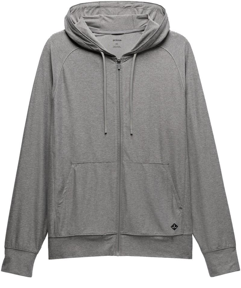Altitude Tracker LT Full Zip Hoodie - Mens - medium heather grey 1